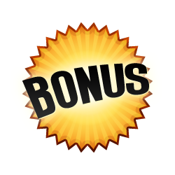 Free Bonus - Burst Badge Red
